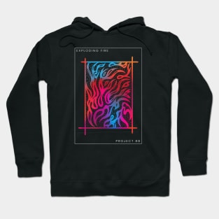 Exploding Fire Hoodie